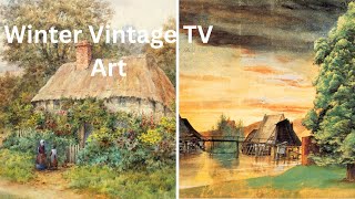 Vintage Landscapes | Vintage Art TV Turn Your TV Into Art | 6 Hrs HD Paintings Frame TV Hack