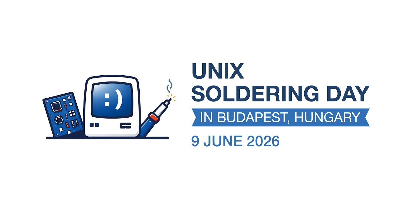 UNIX Soldering Day 2026 | Hands-on Soldering Technology Event in Hungary