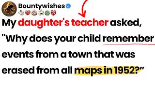 My daughter's teacher asked why she remembers a town erased from maps in 1952?