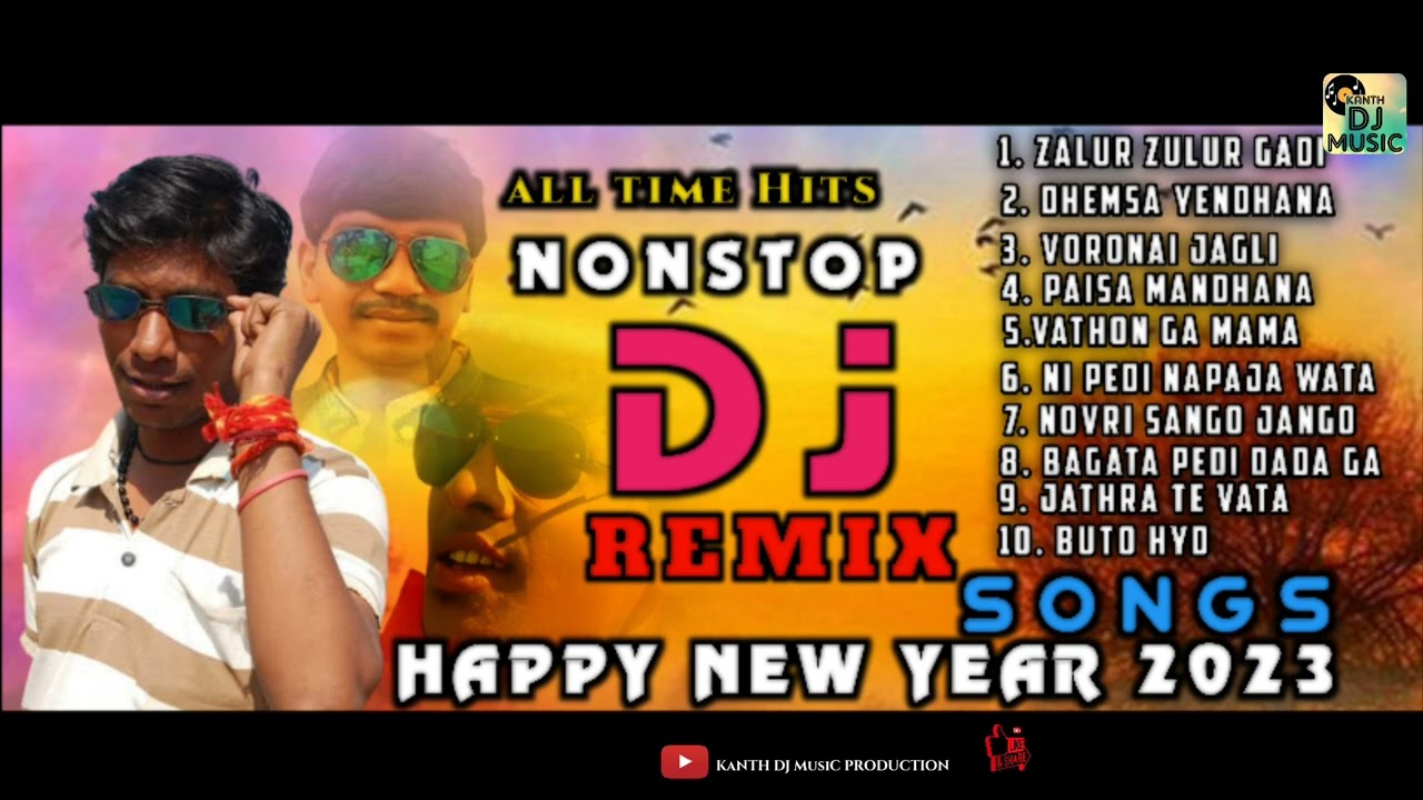 Pandurang mesram all super hits NONSTOP DJ REMIX SONGS Happy new year 2023 spacial mix by SRIKANTH
