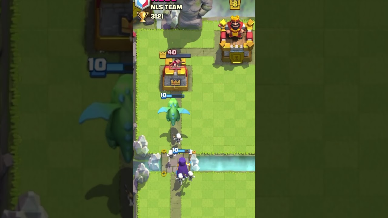 Baby Dragon VS Defence Archer in 