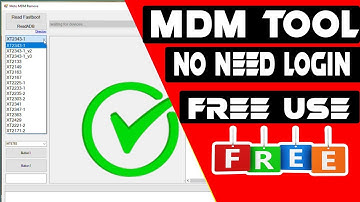 MDM Tool No Need Login ID Password Free Download
