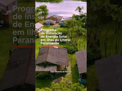 Copel Cidadã - Instalação Fotovoltaica em Ilhas