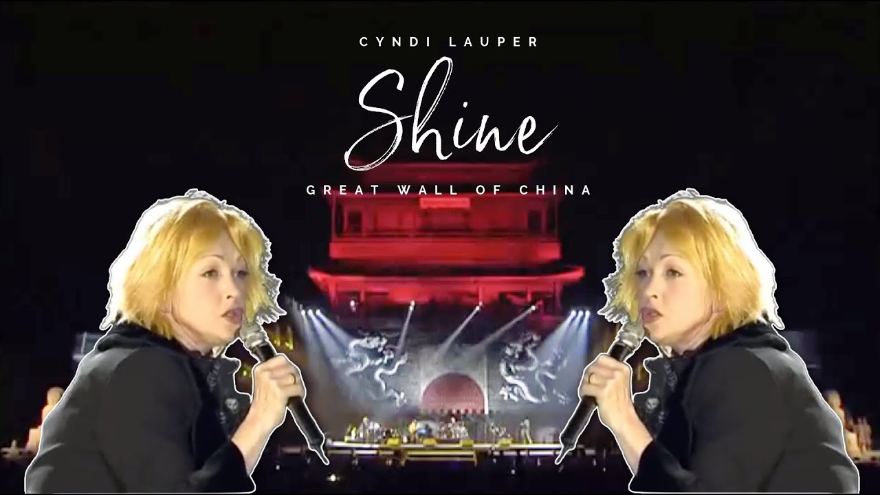 cyndi lauper shine tour