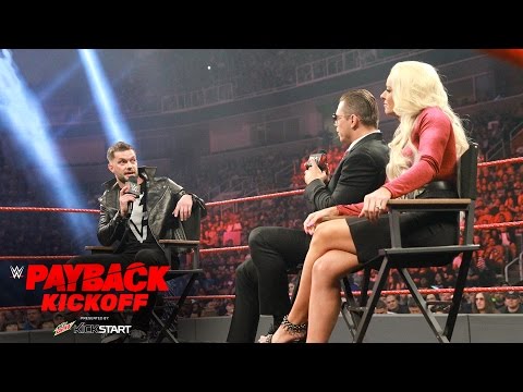 "Miz TV" with special guest Finn Bálor: WWE Payback 2017 Kickoff