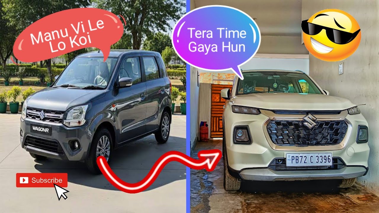 Hun WagonR Da Time Chal Gaya🫡l Hun Preminium Gedi Da Time A🤩l @ArpanSidhuu #automobile #suzukicars