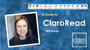 Five minute demonstration of ClaroRead for Schools