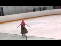 8 Year Old Fatima Ice Skating in Hijab
