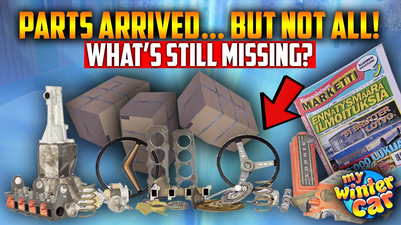 Unboxing Missing Pieces! My Winter Car Second Used Parts Order Day 4 2026 | Ogygia Vlogs🇺🇸
