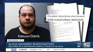 Man connected to Alicia Navarro case arrested charged with child sex abuse
