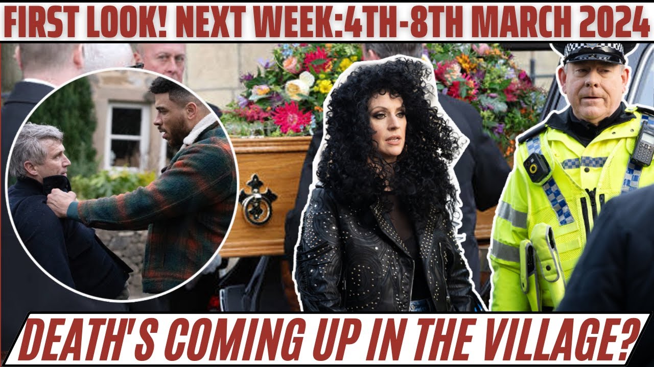 First Look! 7 Huge Emmerdale spoilers next week from 4th 8th March