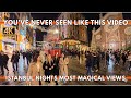 Istanbul 4K Night Walk 2025 Istiklal Street Taksim Square Crowd Lights Street Vibes 