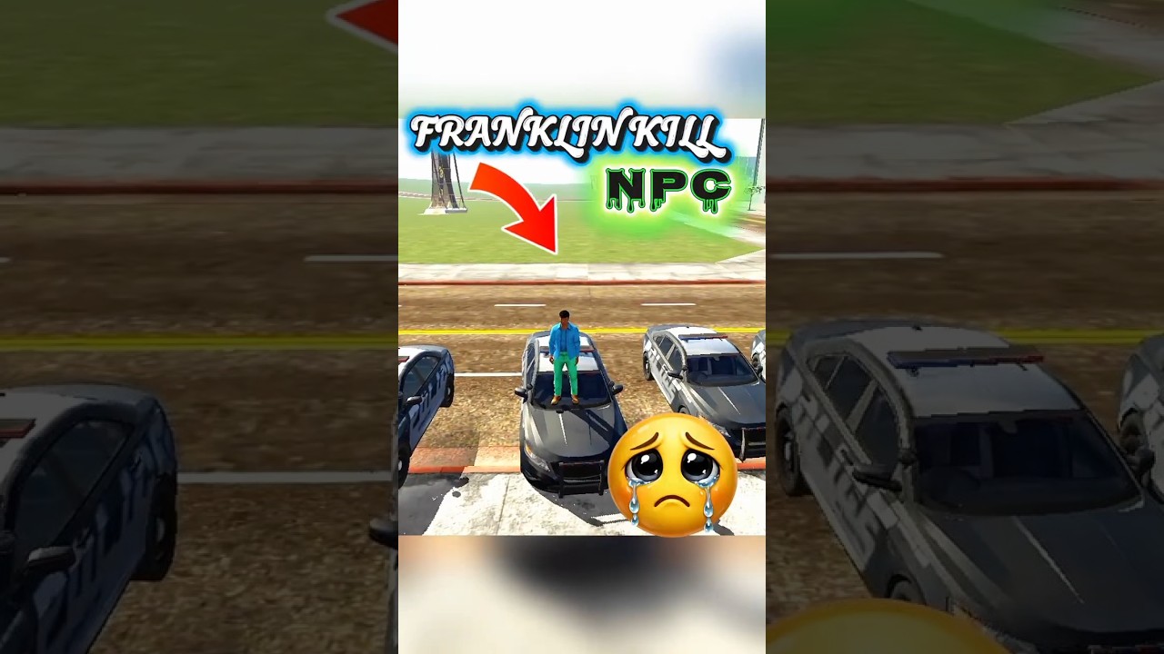 THE POLICE WENT AFTER ARREST FRANKLIN#gta #viral #indianbikedriving3d #indinbikedrive