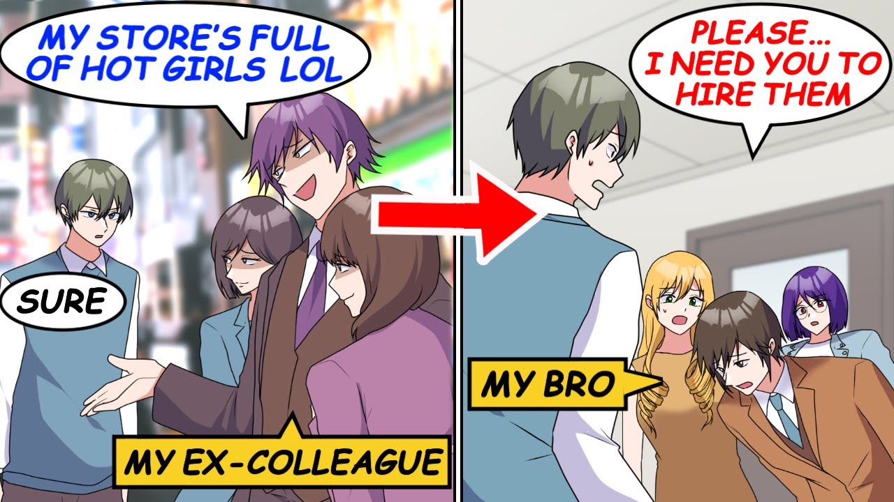 My ex-colleague mocked me, but my no-good brother begged me, so I hired some gals, and...!? [Manga]
