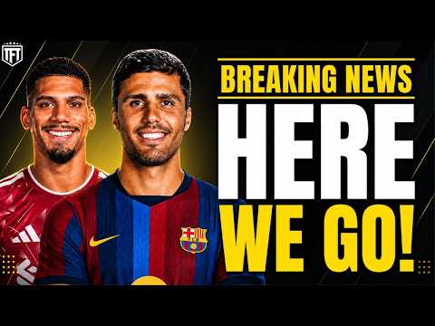 Video DONE DEAL! Rodri to Barcelona & Ronald Araújo to Liverpool COMPLETE?