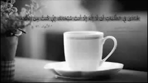 وذا النون إذ ذهب مغاضباً القارئ الشيخ وديع اليمني..