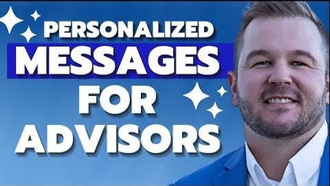 Personalized Marketing Messages on LinkedIn for Financial Advisors