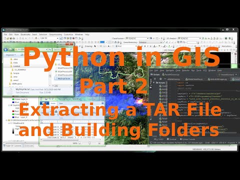 Using Python in GIS: Extracting a Tar File