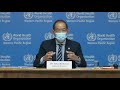 Remarks by dr takeshi kasai at the virtual press conference on covid19 in the western pacific