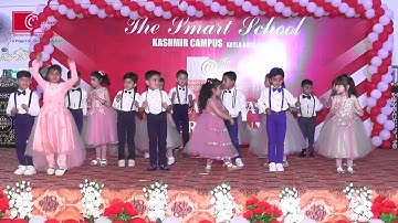 Five Little Fingers || Little Rhymers @Annual Awards Ceremony 2022#school | The Smart school Kotla