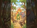 Jungle Mein Aag animation video #shortvideo #virulvideo #story #aivideo #cartoon #funny