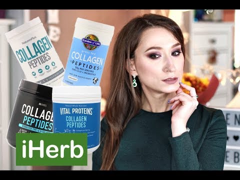 Омолаживающие БАДы с пептидами коллагена 👍Научные доказательства 🍁 iHerb