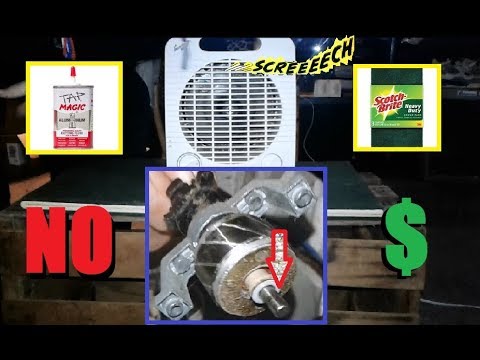 Fix A Squealing Or Frozen Electric Motor For Free (Magic Smoke WARNING