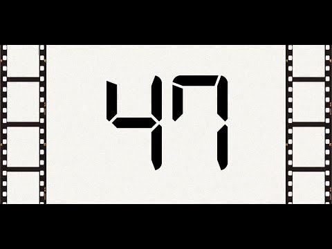 Countdown from 47 to 0 (Retro)