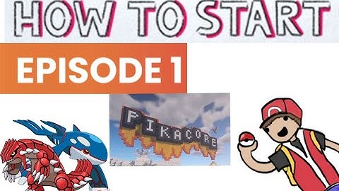 HOW TO START | INTRO TO THE SERVER  | PIKACORE |  PIXELMON |  EP:1 |