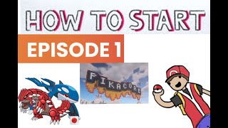 HOW TO START | INTRO TO THE SERVER  | PIKACORE |  PIXELMON |  EP:1 | screenshot 1