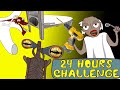 24 Hours at Granny CHALLENGE! Siren Head, Bridge Worm, Smile Room