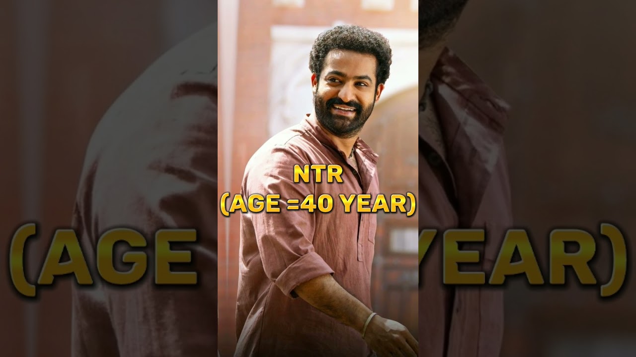 Top 10 south actor and their age 