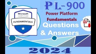 Part#24: Microsoft PL-900: Microsoft Power Platform Fundamentals - Practice Question &amp; Answers
