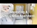 Recreating A Chic Studio Apartment on a Budget | MF Home TV