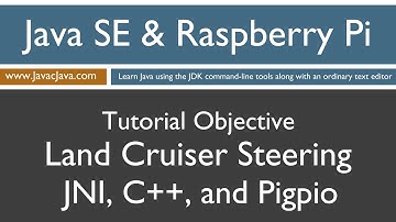 Java and Raspberry Pi Programming - JNI, C++, and pigpio control Steering