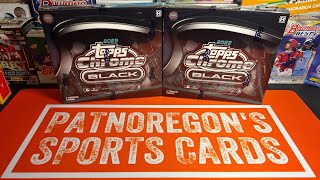 2022 Topps Chrome Black Baseball Two Box Opening!