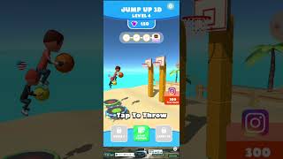 Jump up 3d basketball game #game #gameplay #youtube screenshot 4