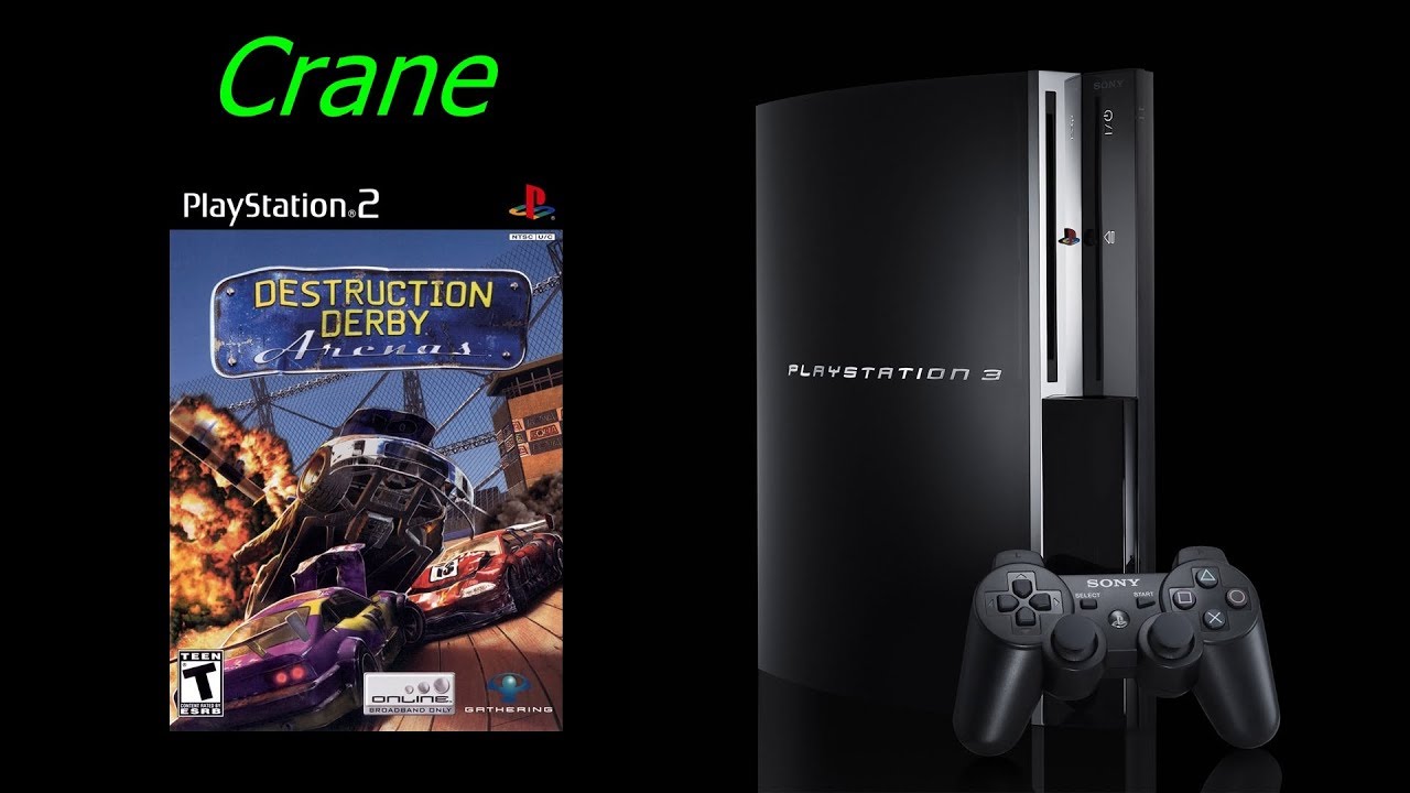 Destruction Derby Arenas Walkthrough (PS2) - Championship Part 19 - Crane - 60 fps - YouTube Crazy Hungarian Gamer ツ
