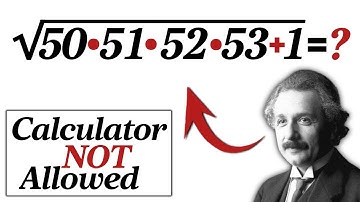 Calculator Not Allowed | Math Olympiad Question | How to Simplify?