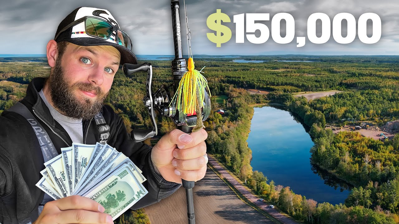 We Bought a $150,000 House to Fish this Lake 💰