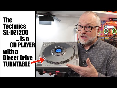 Funkiest CD player ever?  Technics SL-DZ1200