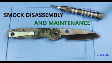 Spyderco Smock disassembly and maintenance