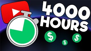 How to Get 4000 Hours Watch Time on YouTube in 2022