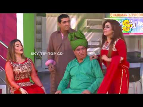 zafri-khan-and-nasir-chinyoti-with-khushboo-stage-drama-wah-tera-joban-comedy-clip-2019