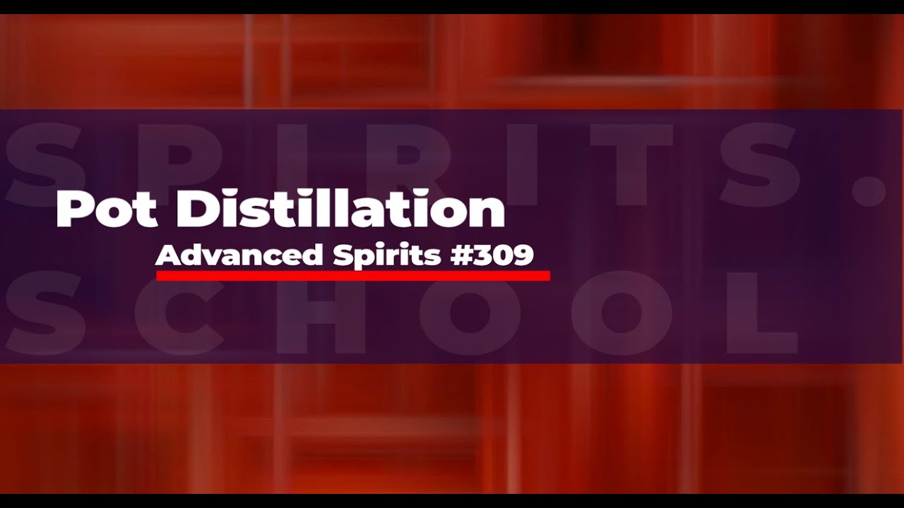 Продвинутая дистилляция в горшке (309) для студентов курса WSET 3-го уровня по крепким спиртным н...