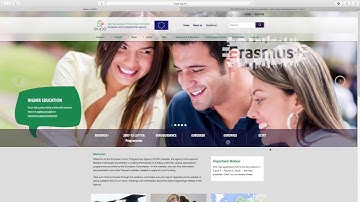 Video Tutorial: How to fill in an Erasmus+ application form
