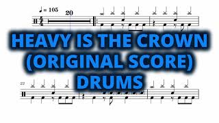 Heavy Is The Crown (Original Score) - Arcane Season 2 - Drums