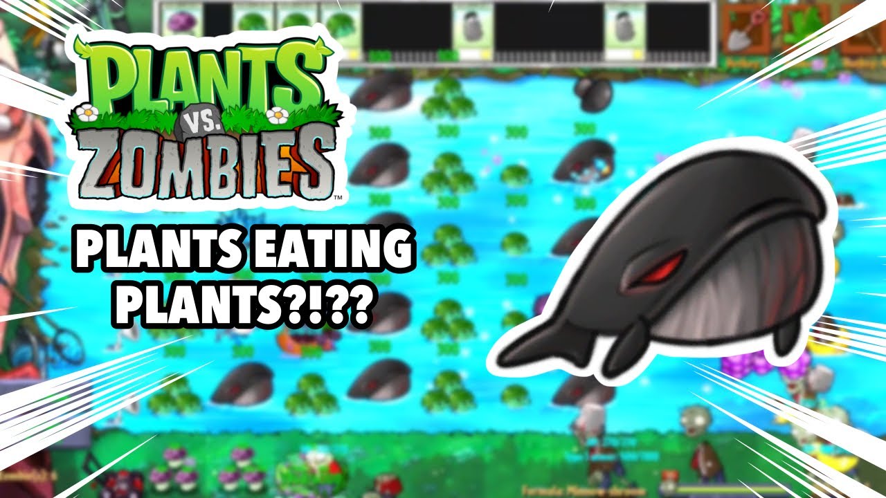 Морские грибы едят друг друга?!?? (сумасшедший механик) | Растения против зомби