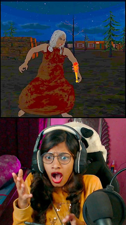 MOST HORROR GAME ACCORDING TO PLAYSTORE 😱 #grannyescape #gamerbaemahi #shorts