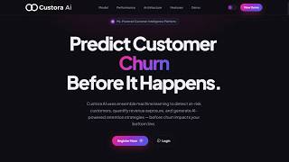 Custora AI | End-to-End Customer Churn Prediction SaaS (Flask + Machine Learning Project)